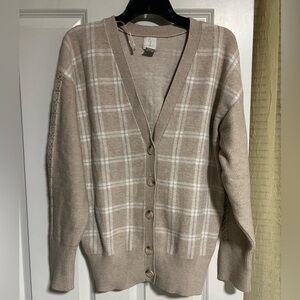 NWOT Joie Button Up Cardigan - L